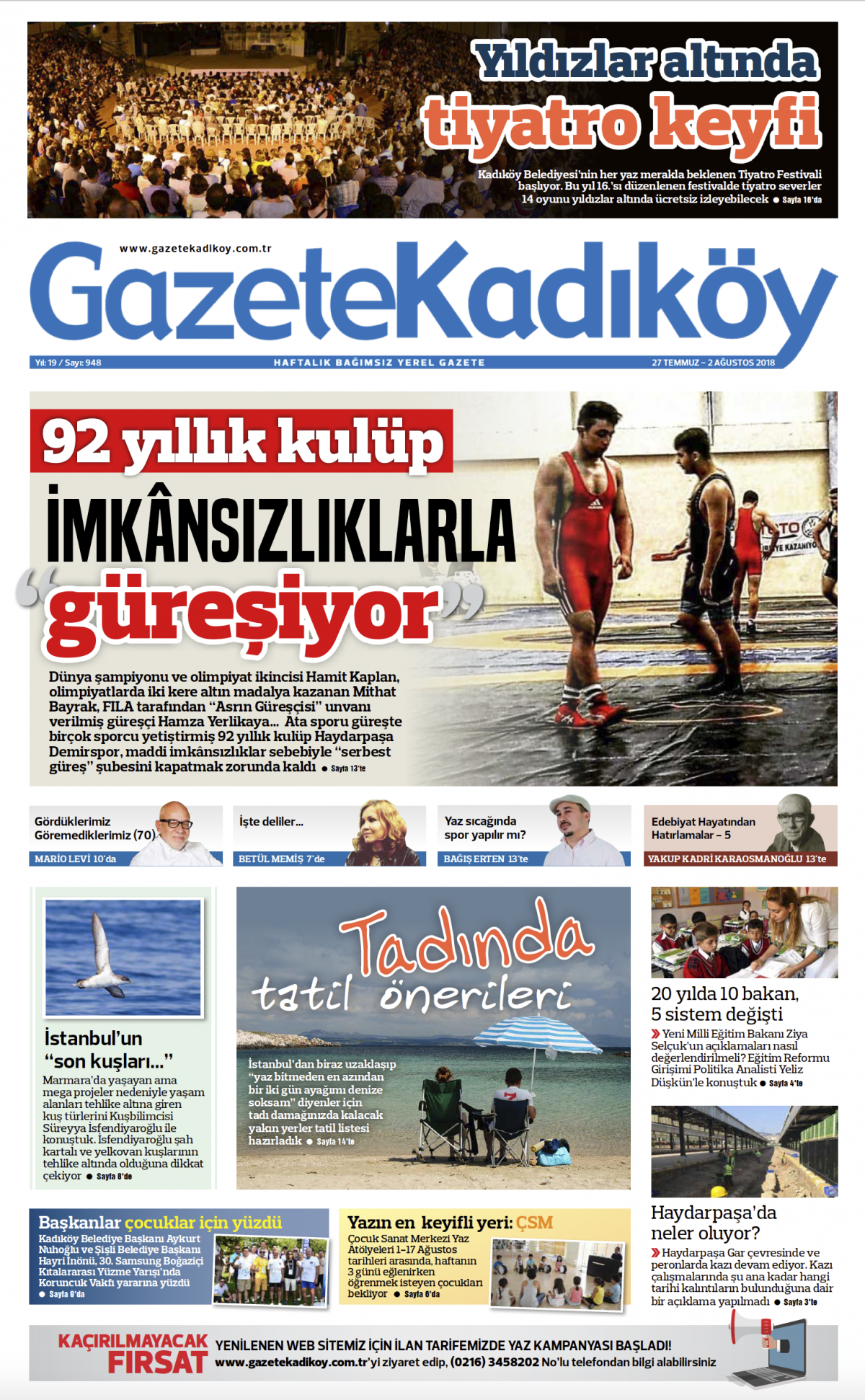 Gazete Kadıköy - 948. SAYI